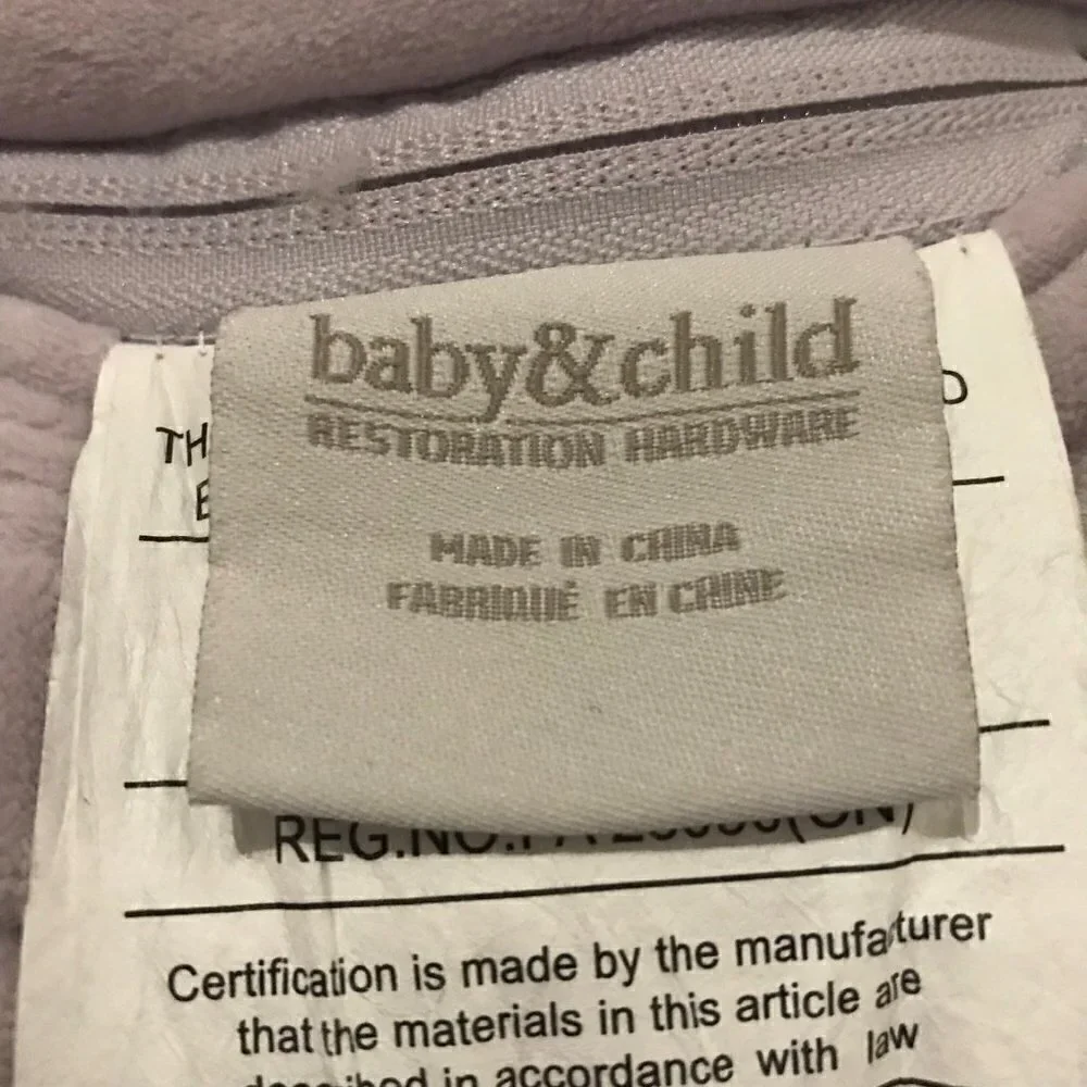 Restoration Hardware baby & child luxe spyder sleeping bag